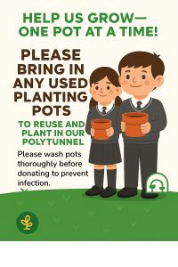 Calling All Gardeners: We Need Your Used Flower Pots!